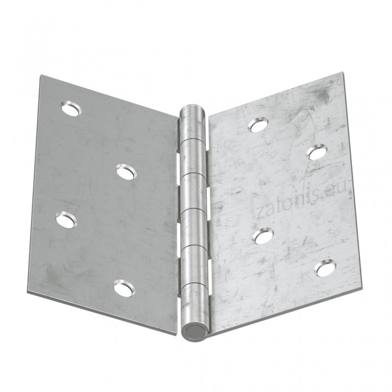 GALVANIZED FLAT STEEL HINGE 80x80 ITALY